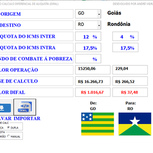 Planilha Fiscal Avançada